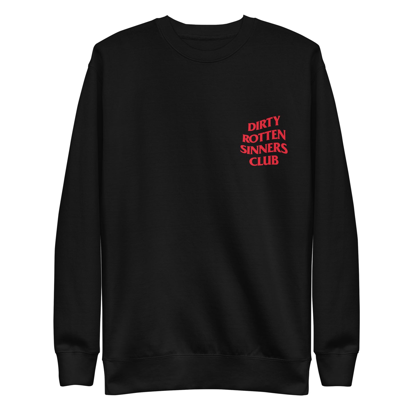 Dirty Rotten Sinners Club Sweatshirt (Blue/Black) - For Your Courage