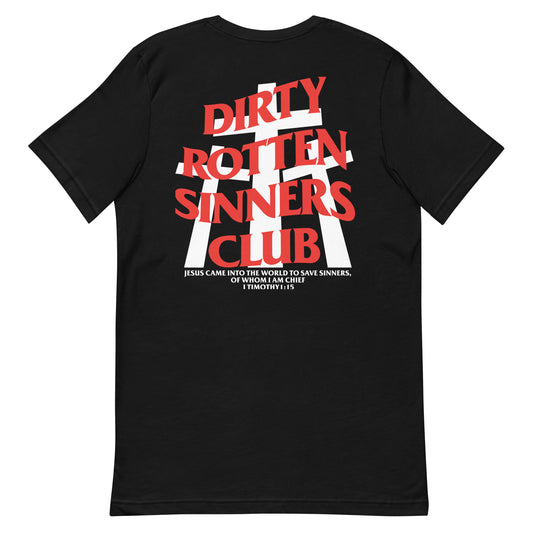 Dirty Rotten Sinners Club (Red/White)